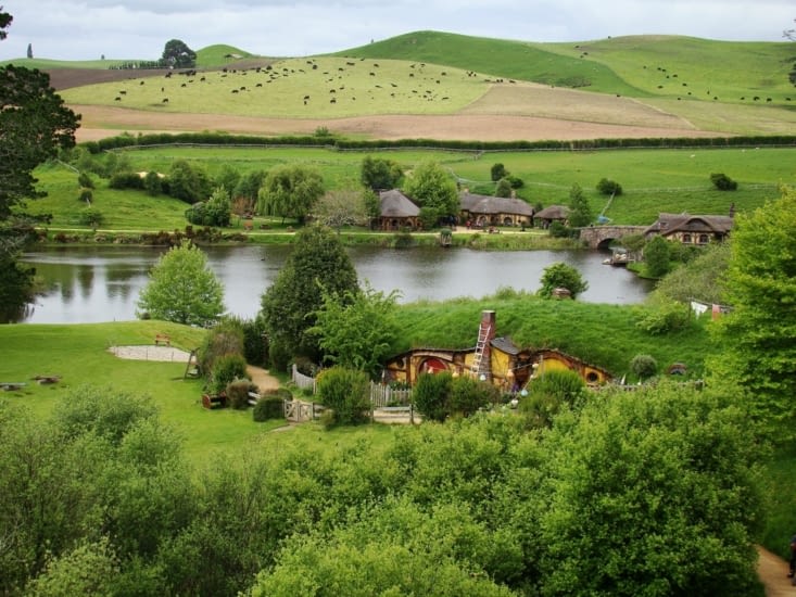 Le village des hobbits