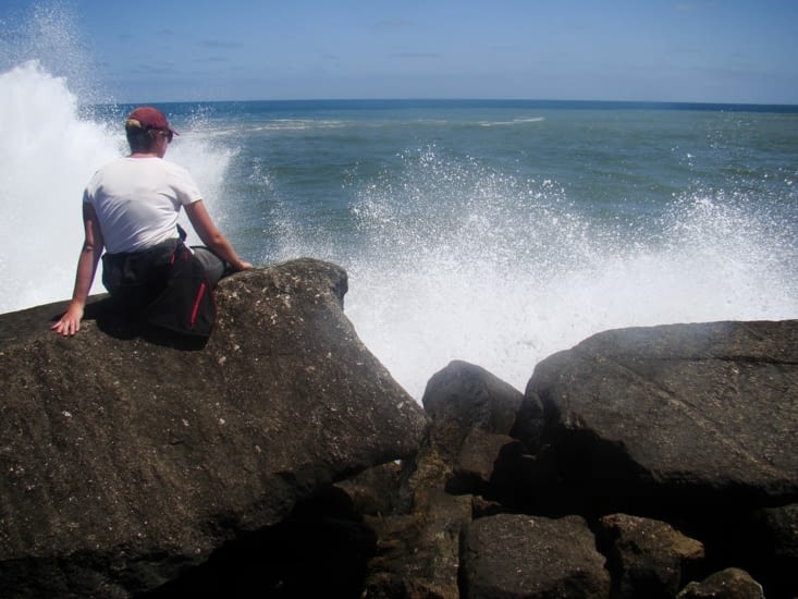 Vagues impressionnantes