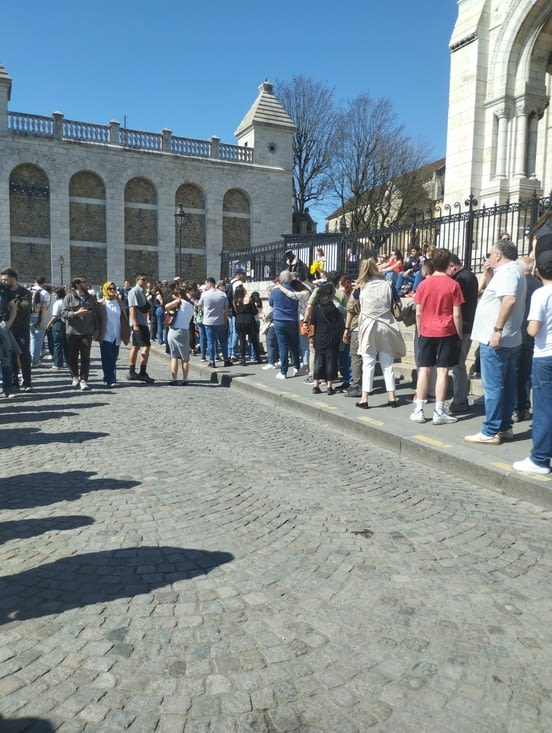 File d'attente pour rentrer