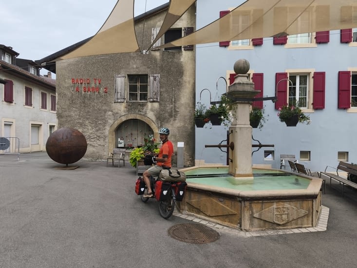 Ravitaillement en eau facile tout au long du parcours