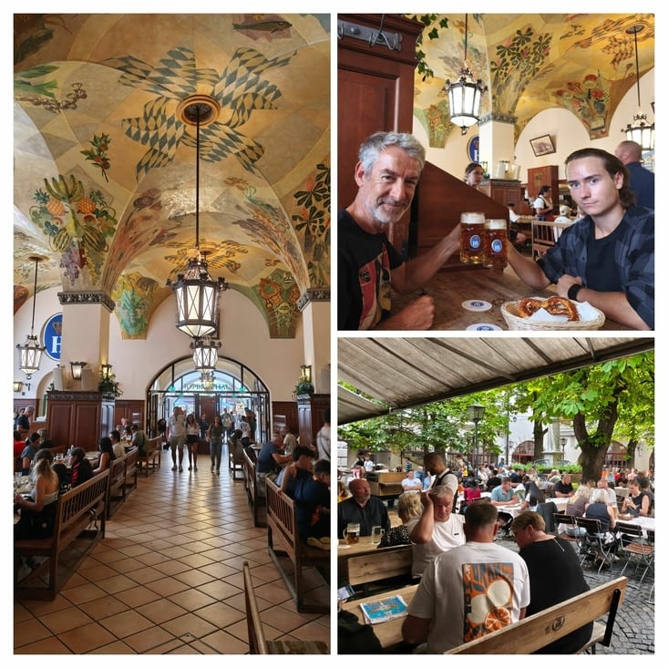 Hofbräu, une des 6 brasseries locales, à voir !