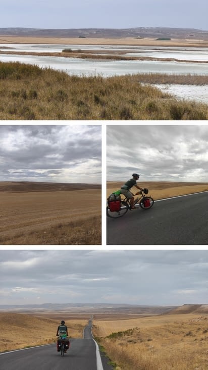 Traversée du plateau anatolien, découverte des lacs salés.