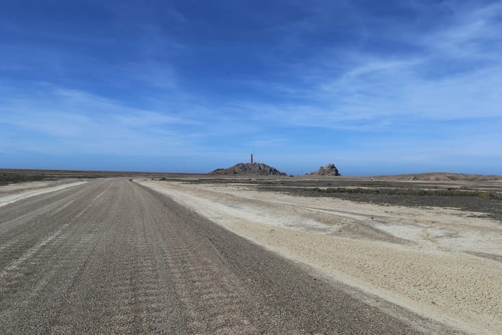 Arrivée au Cabo Blanco, un endroit de bout du monde après 120km de piste !