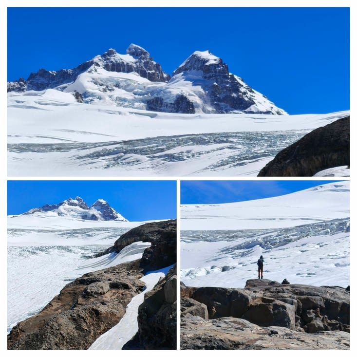 Le Cerro Tronador et ses glaciers