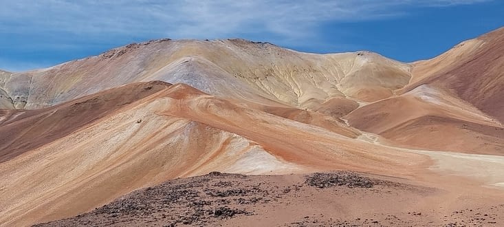 Petite randonnée colorée à 5200 m
