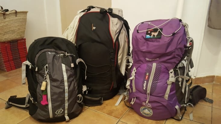 Les sacs sont prêts !