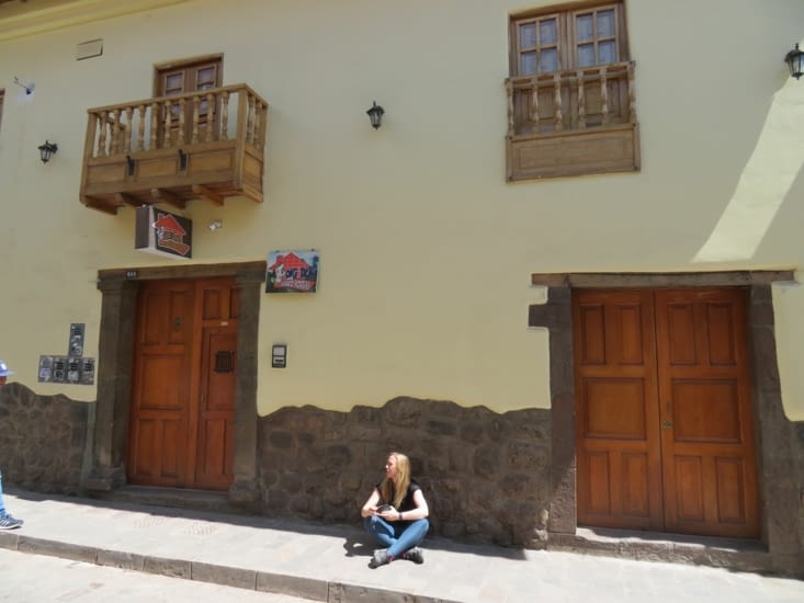 Les murs des rues de Cuzco