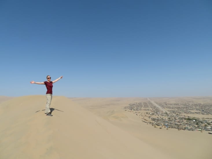 Le désert aux portes de la ciudad d'Ica