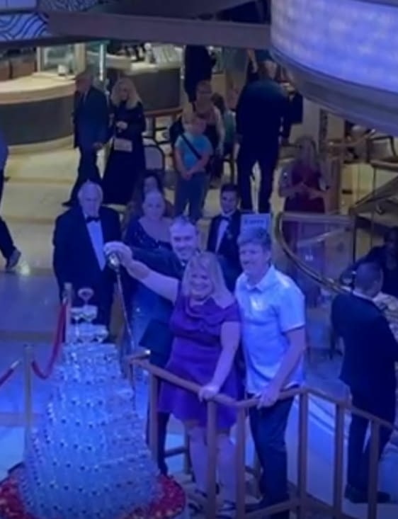 Fontaine de champagne