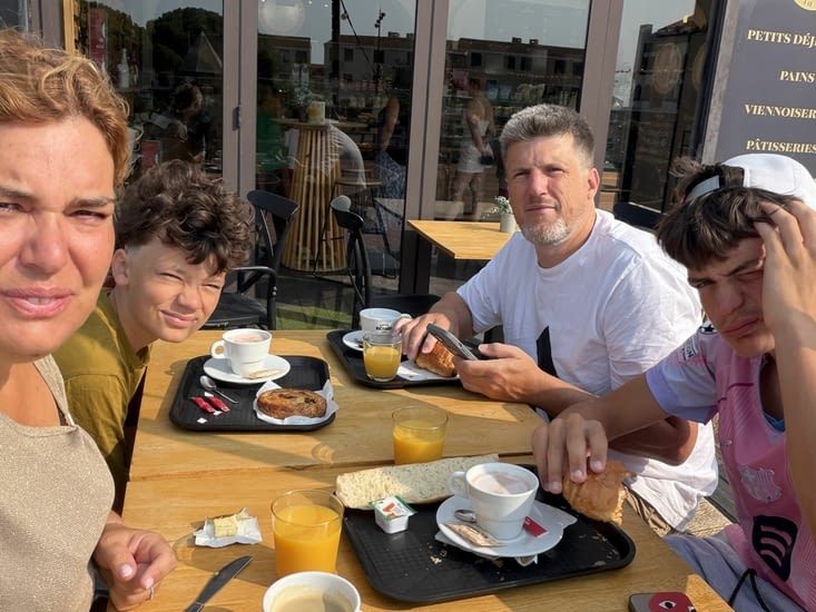 Dernier petit dej en France avant un mois