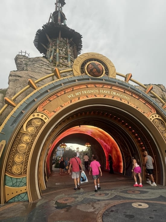Passage chez dragons