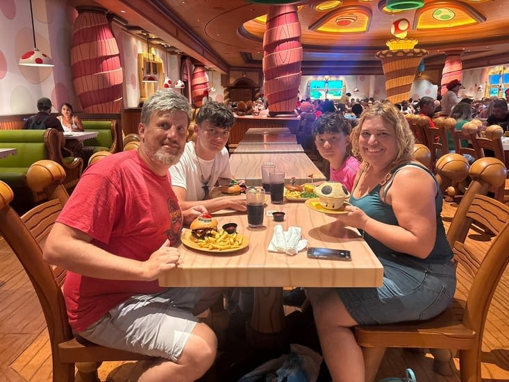 Repas chez Mario