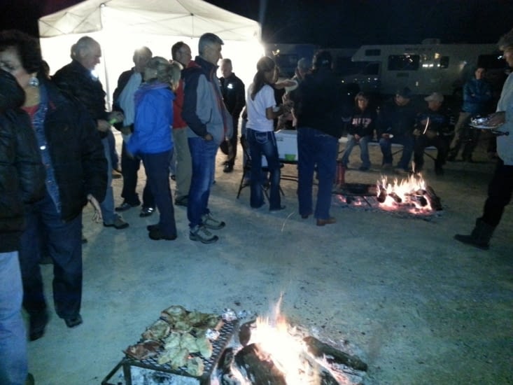 La soirée avec les Navajos