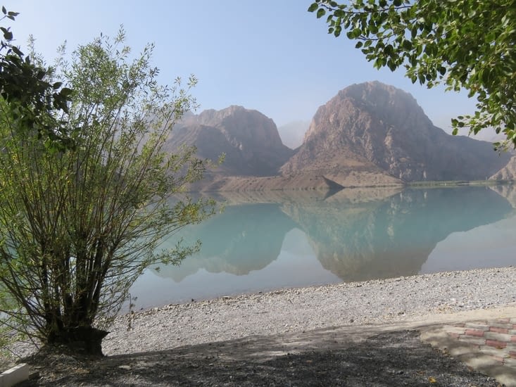 Départ du lac Iskanderkul