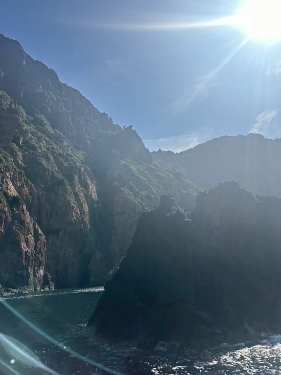 Vue sur la réserve naturelle de Scandola.3