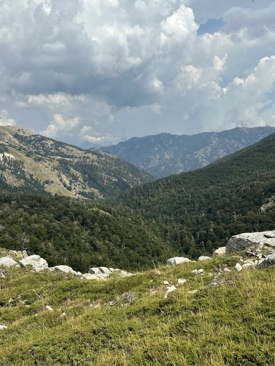 Vue vallée du Taravo