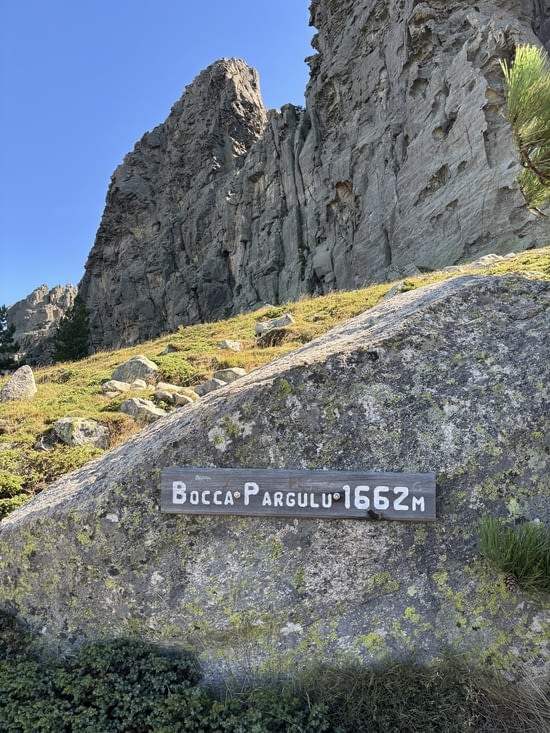 Vue sur le sentier des aiguilles