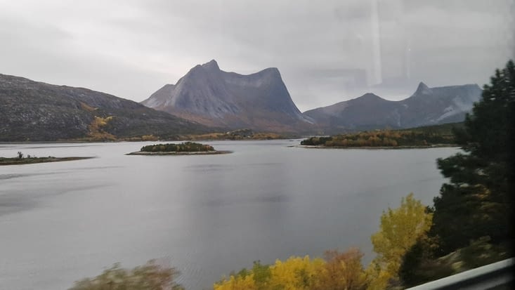 Trajet Narvik Bodø,