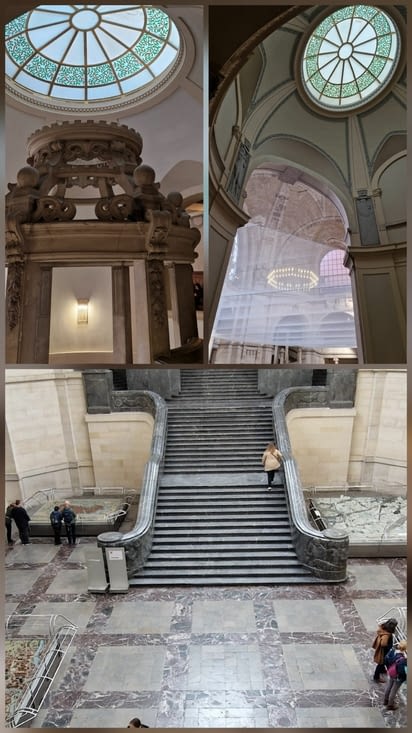 Le nouvel hôtel de ville, interieur