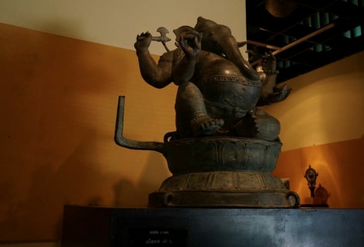 Ganesh en bronze (musée)