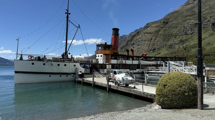 Il faut à présent regagner  Queenstown…