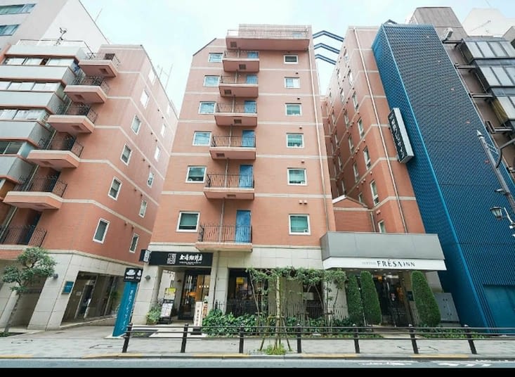 Notre premier Hôtel à Tokyo