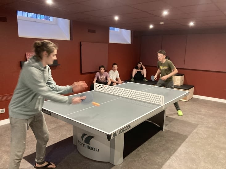 Tennis de table, finale d’une tournante