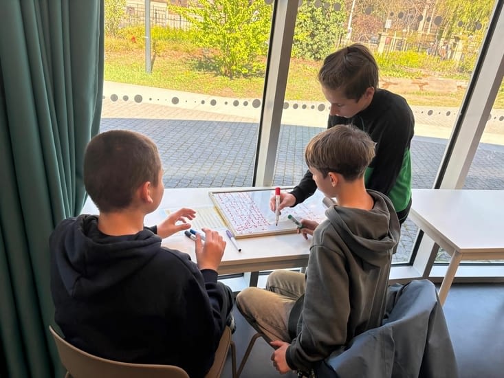 Travail lors des rencontres scientifiques