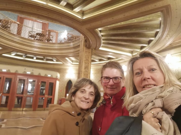 Rencontre avec Gabi au café du vieux et magnifique cinéma