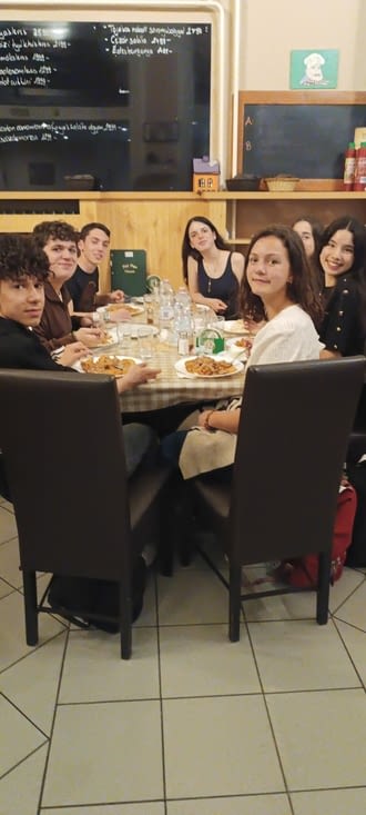 Heureux de manger...toujours !