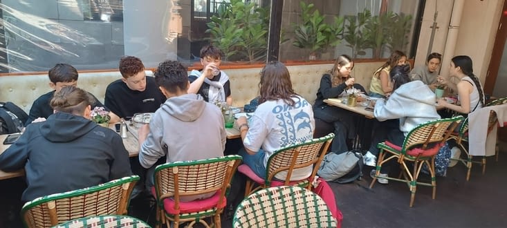 Café Vien pour notre dernier déjeuner à Budapest