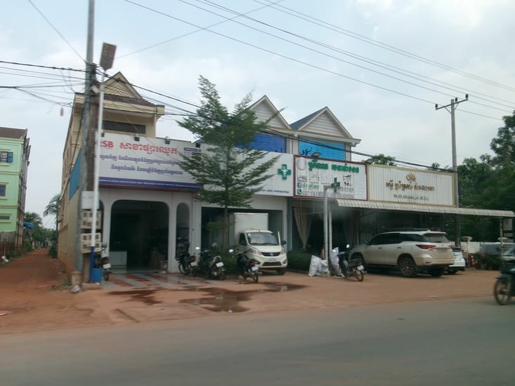 Pas très nette car prise de la voiture
