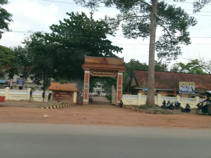 Sur la route pour Kampot