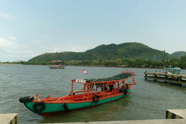 Le bateau pour les virées dans les îles