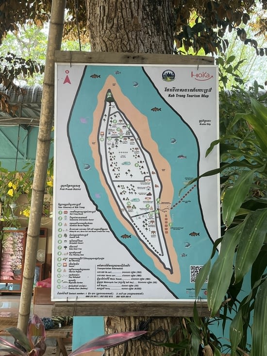 Visite de l’île de Koh Trong