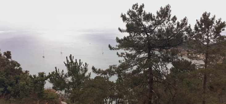 Entre la pointe de Morgat et le cap de la chèvre...