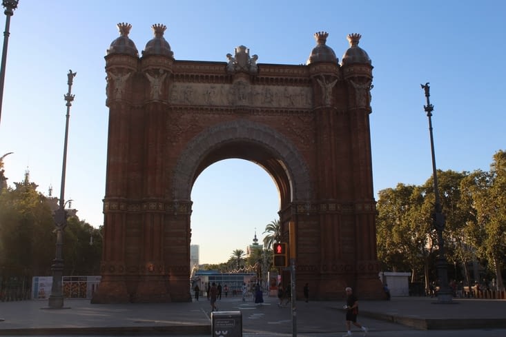 Voici la version espagnole de l'arc de triomphe