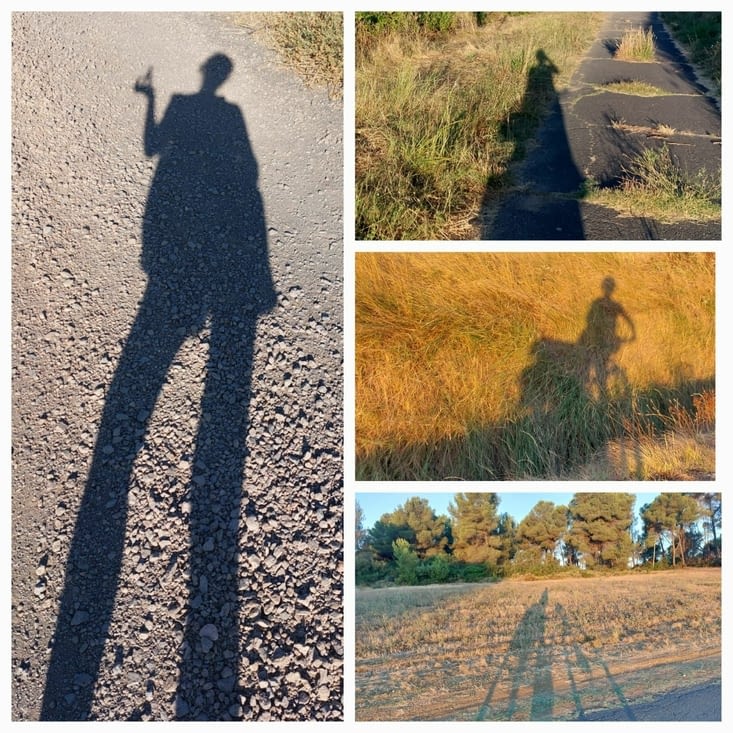 Véronique claque des doigts. Véronique boit. Véronique fait du vélo. Véronique s'efface.
