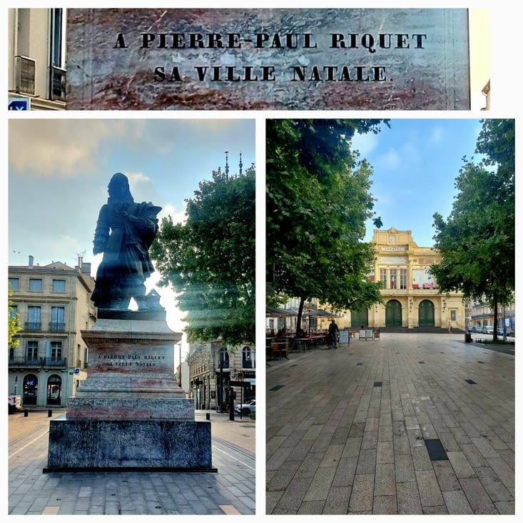A Béziers, sur les allée Paul Riquet