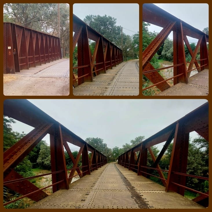Un pont vraiment métallique...