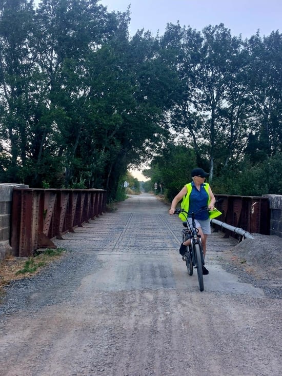 Une cycliste... 😁