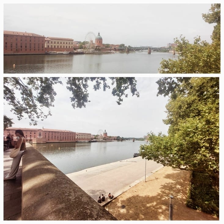 La Garonne - Toulouse.