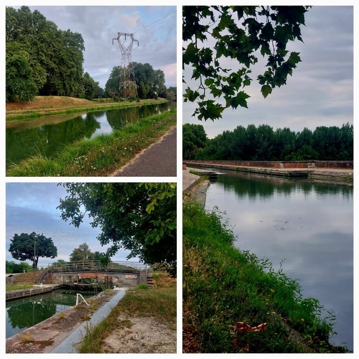 Le canal latéral à la Garonne (c'est son nom).