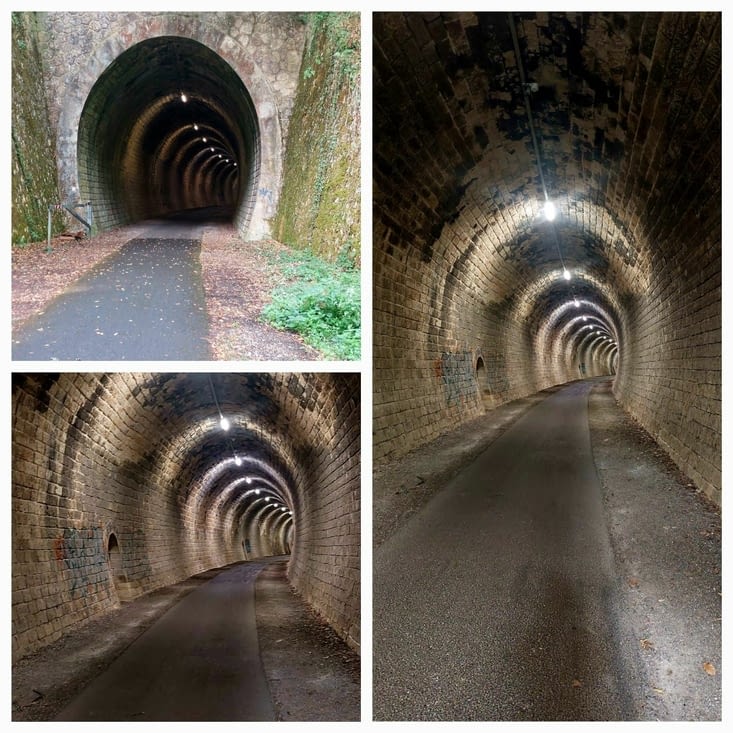 Un tunnel à concert... en hommage à mes chères collègues...