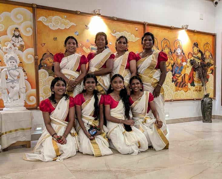Les danseuses de Kaikottikali,