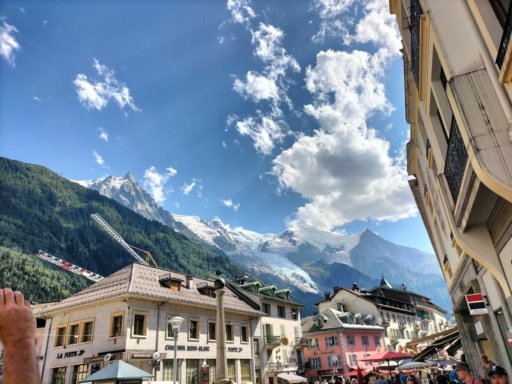Chamonix_Vue sur le Mont Blanc- Jour 3