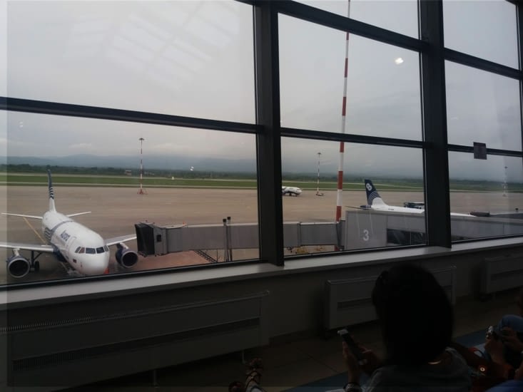 Sur l'aéroport de Vladivostok, mon avion m'attendait;