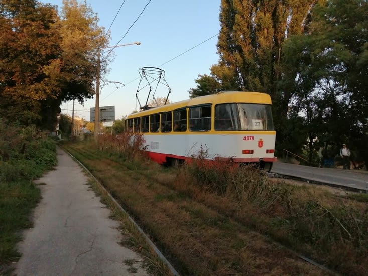 Le tramway pour Odessa