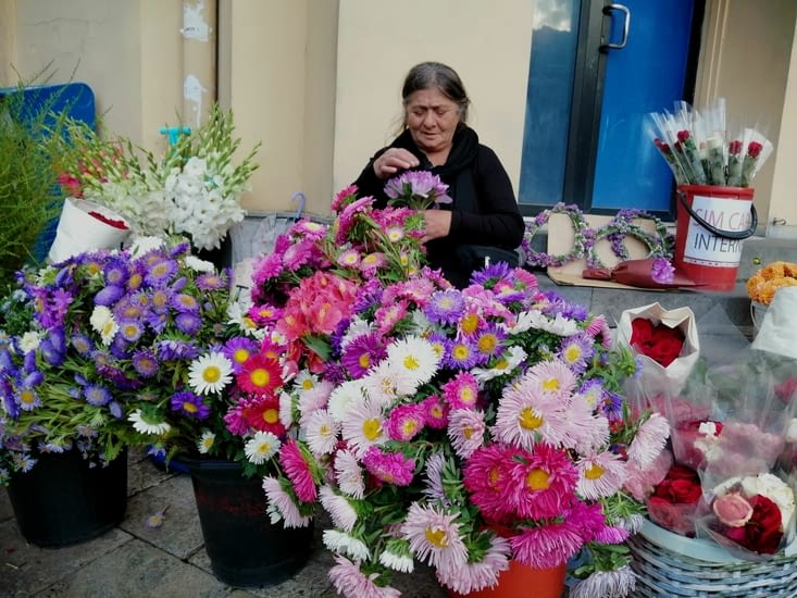 La marchande de fleurs