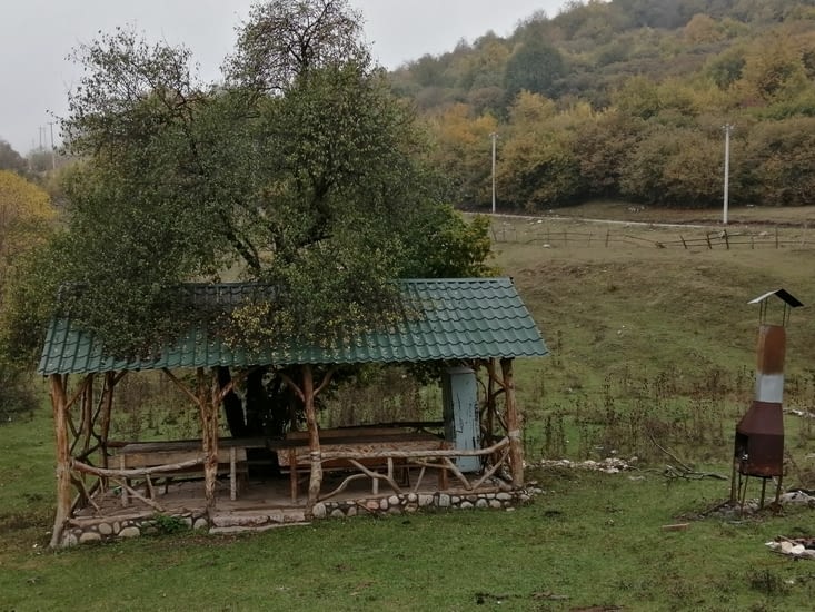 Les petites cabanes pour les chachlikis